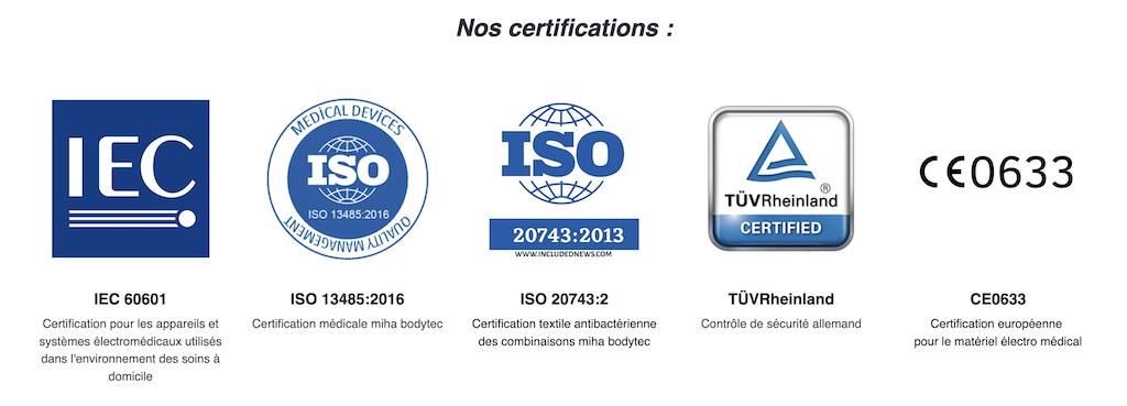 Certifications